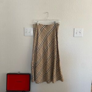 vintage plain A- line skirt